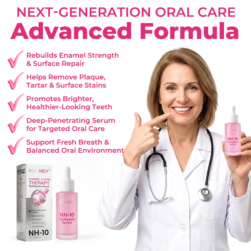 Rolimey® Thismile NH-10 Zahnpasta-Serum für Zahnschmelz und Zahnfleisch – Advanced Therapy
