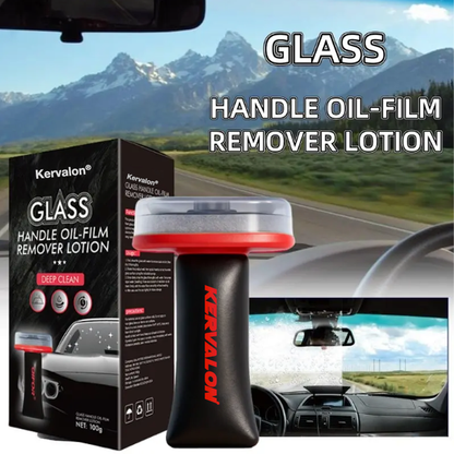 Reinigungscreme zur Entfernung von Ölfilmen auf Autoglas