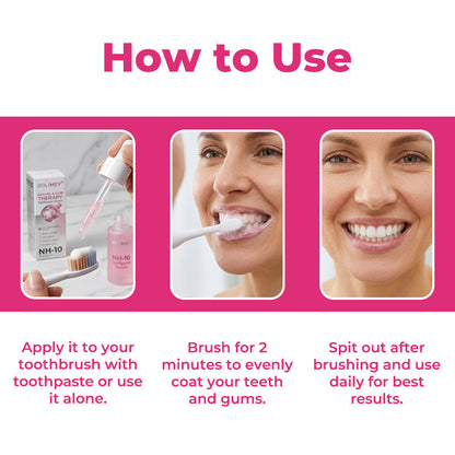 Rolimey® Thismile NH-10 Zahnpasta-Serum für Zahnschmelz und Zahnfleisch – Advanced Therapy