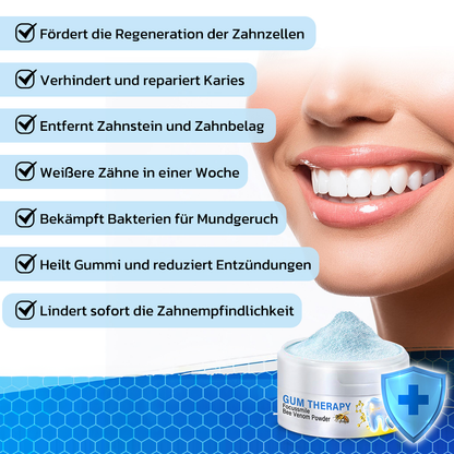 ❤️Furzero™ Focussmile Bienengiftbehandlung Pulver zum Einnehmen 🦷 (🇩🇪 BZÄK Zugelassen)