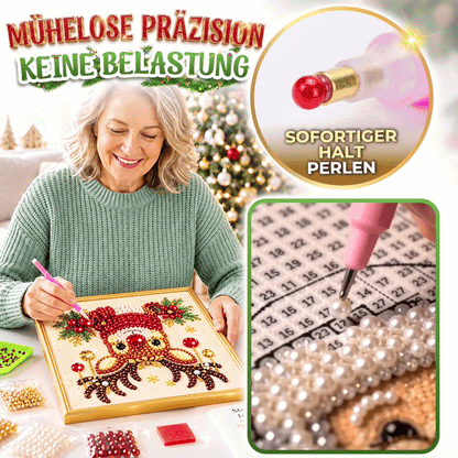 ✨ Anomasu® 3D Weihnachts-Perlen-Bastelset – Entspannende DIY-Feiertagskunst