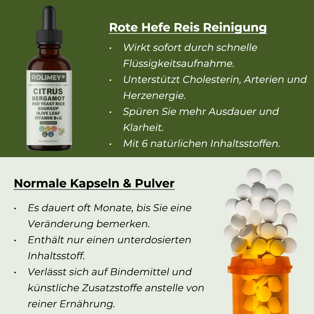 Rolimey® Rote-Hefe-Reis-Reinigung