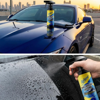 Aphine® Automotive Nano Coating Repair Agent - With Dust and Water Repellent Properties - Long-lasting and Durable with Gloss, Suitable for Continuous Use