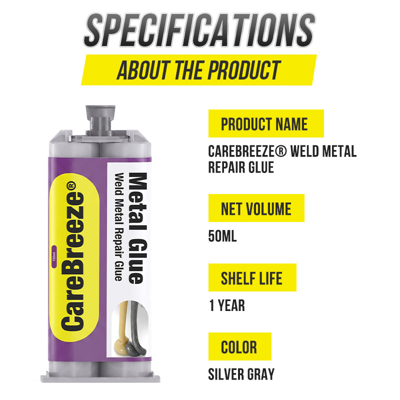 CareBreeze® Schweißmetall-Reparaturkleber