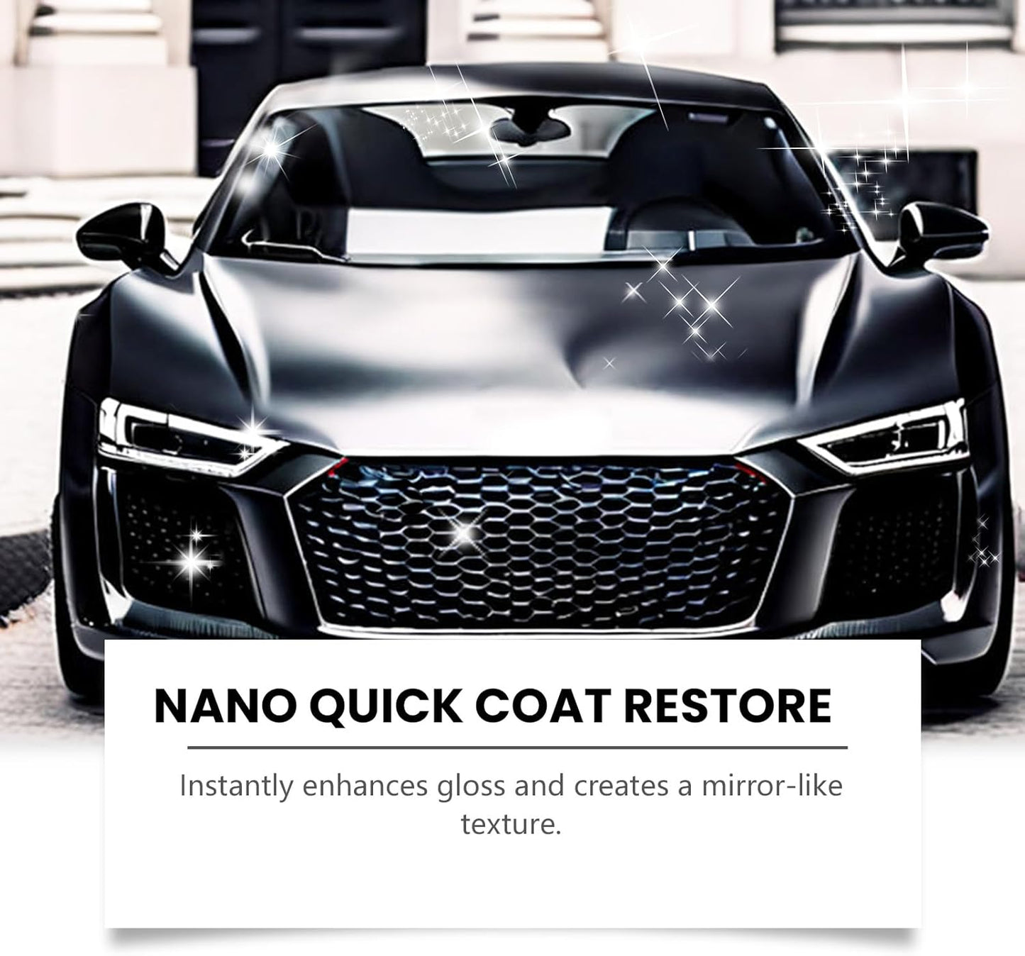 Aphine® Automotive Nano Coating Repair Agent - With Dust and Water Repellent Properties - Long-lasting and Durable with Gloss, Suitable for Continuous Use