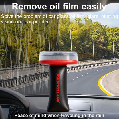Reinigungscreme zur Entfernung von Ölfilmen auf Autoglas