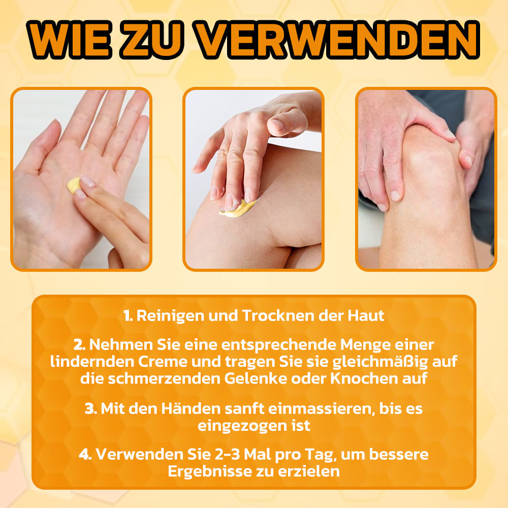 ✨flysmus® Bienengift Sofort-Ultra-Stärke Schmerztherapie-Creme🇩🇪