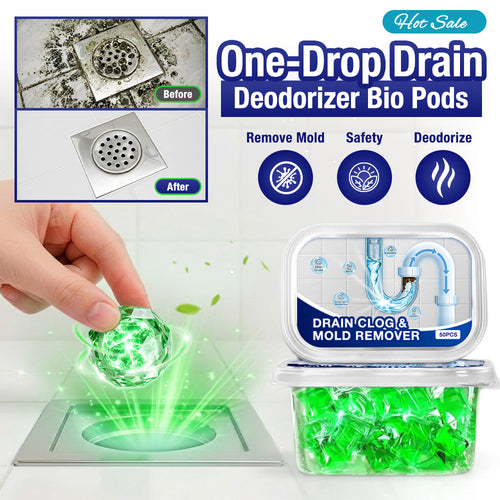 One-Drop-Abflussdesodorierer Bio-Pods
