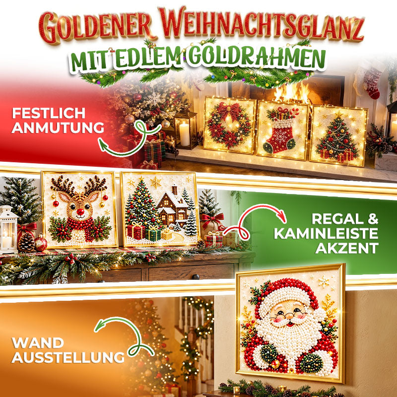 ✨ Anomasu® 3D Weihnachts-Perlen-Bastelset – Entspannende DIY-Feiertagskunst