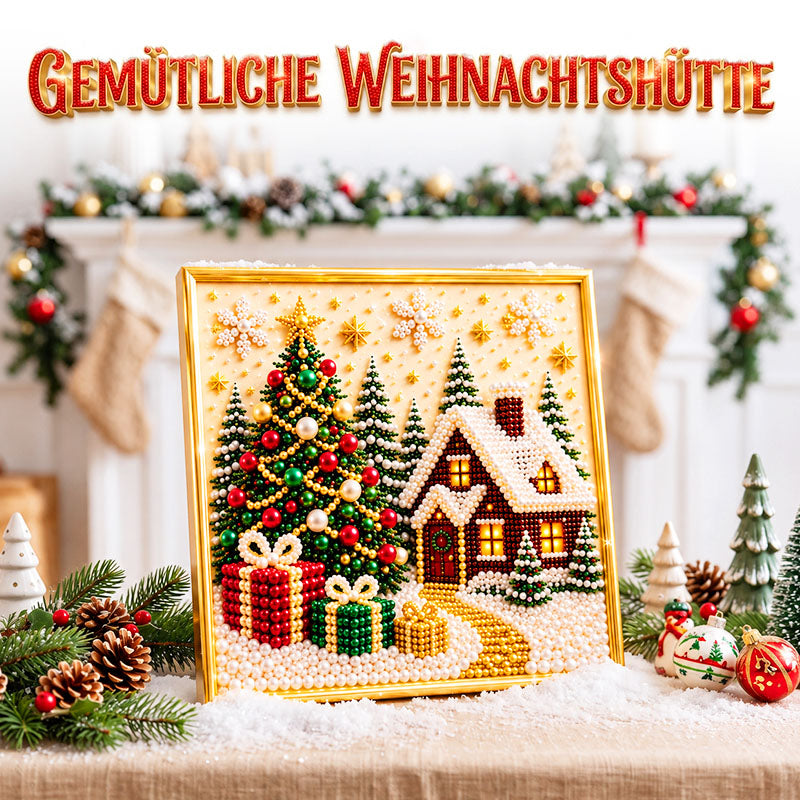 ✨ Anomasu® 3D Weihnachts-Perlen-Bastelset – Entspannende DIY-Feiertagskunst