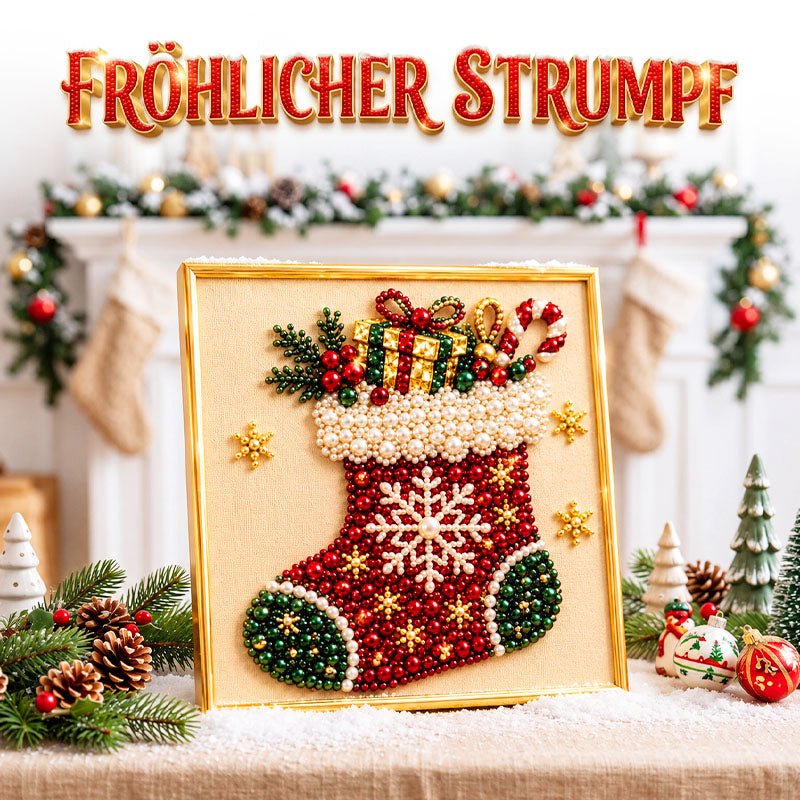 ✨ Anomasu® 3D Weihnachts-Perlen-Bastelset – Entspannende DIY-Feiertagskunst