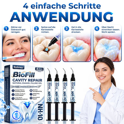 Rolimey® BioFill – Natürliches Zahnschmelz-Füllgel zur Kariessanierung