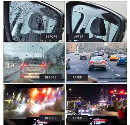 Reinigungscreme zur Entfernung von Ölfilmen auf Autoglas