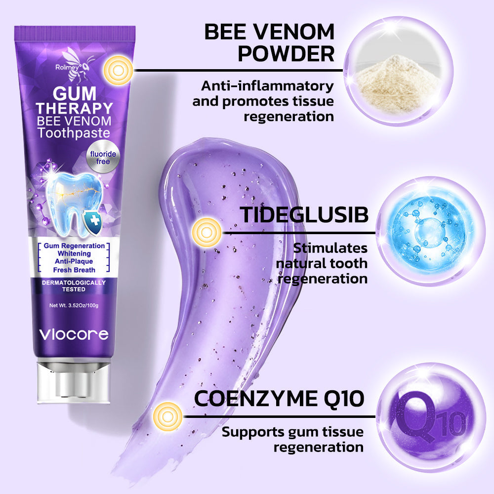 Rolimey® VioCore Zahnpasta mit Bienengift zur Zahnbehandlung