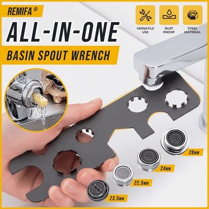 Remifa® All-in-One-Waschbecken-Auslaufschlüssel