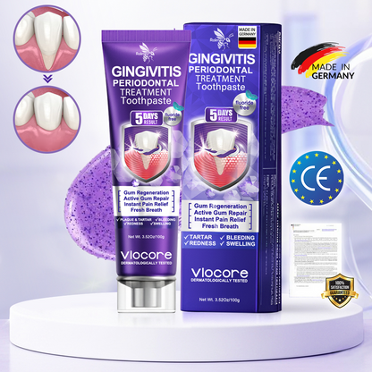 Rolimey® VioCore Zahnpasta zur Behandlung von Zahnfleischentzündungen und Parodontitis mit Bienengift