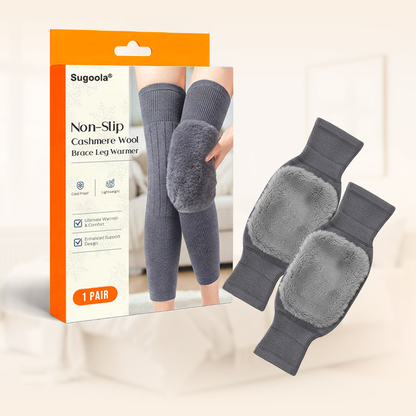 Sugoola® Rutschfeste Beinwärmer aus Kaschmirwolle