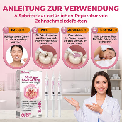 ⭐️Rolimey® DenPerm – Natürliches Zahnschmelz-Füllgel zur Kariessanierung