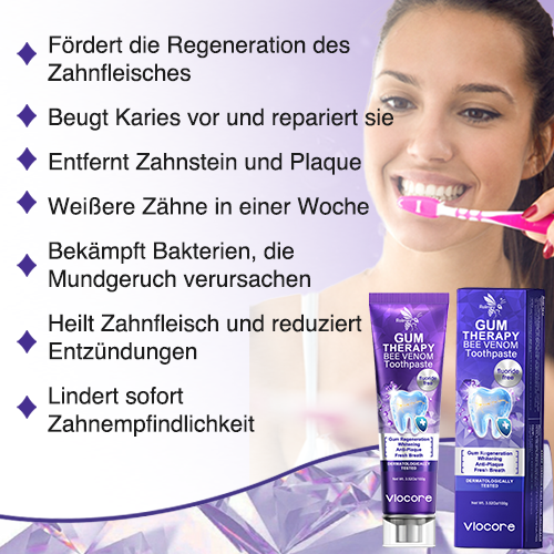 🇩🇪Rolimey® VioCore Zahnbehandlung mit Bienengift Lysozym-Zahnpasta🦷
