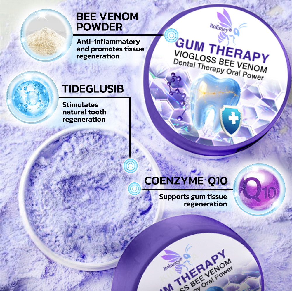 ❤️Rolimey® VioGloss Bienengift-Zahntherapie Oral Power 🦷 (🇩🇪 BZÄK Zugelassen)